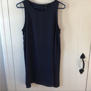 Lightweight navy dress